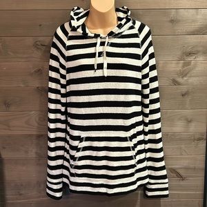 Woman’s J. Crew Women's Terry Pullover Hoodie Top